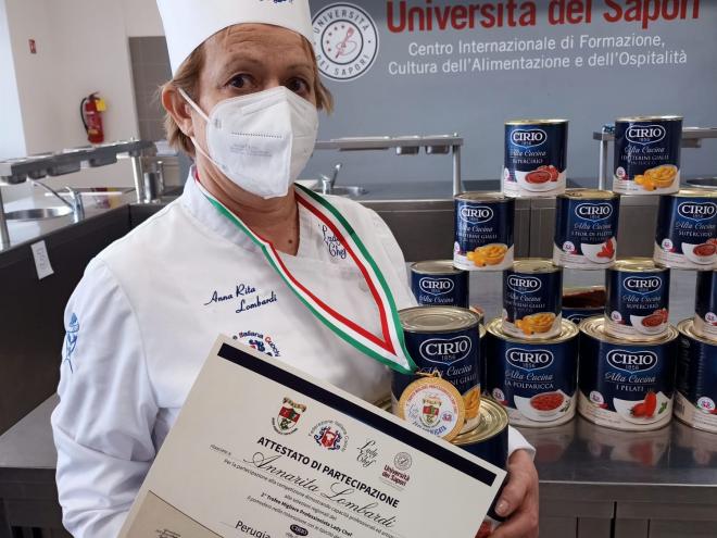 Anna Rita Lombardi, Lady Chef che rappresenterà la Regione ai Campionati Italiani