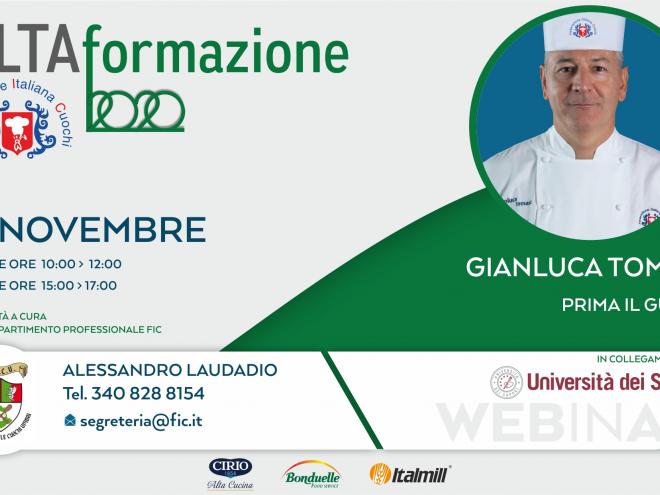 Alta formazione FIC Prima il gusto Gianluca Tomasi