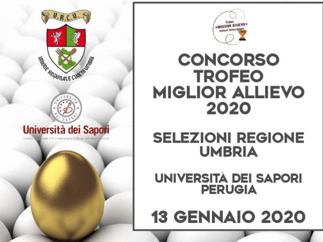 Miglior allievo istituti alberghieri regione umbria 2020