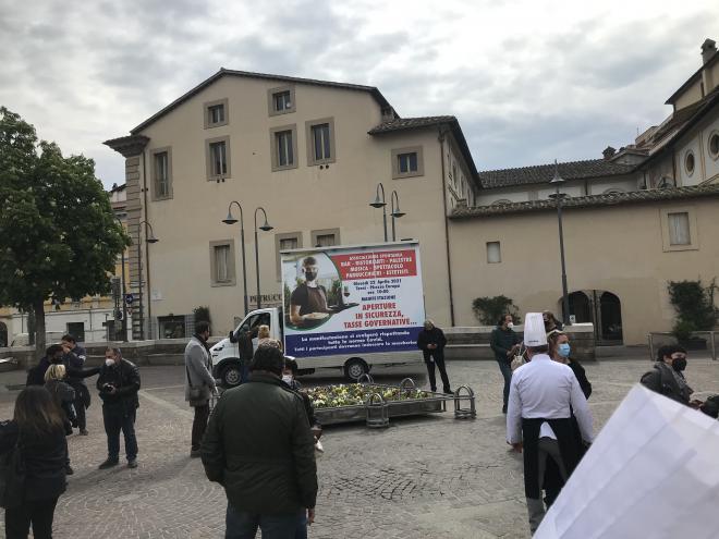 manifestazione 22 aprile 2021