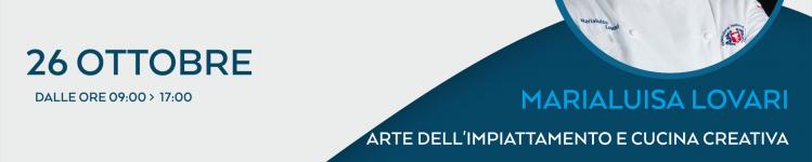 Alta formazione FIC Arte dell'impiattamento e cucina creativa MArialuisa Lovari